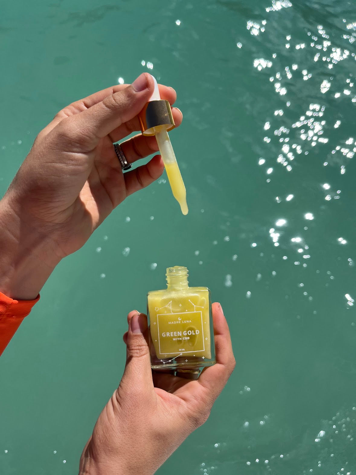 GREEN GOLD- Face Serum For Oily Skin