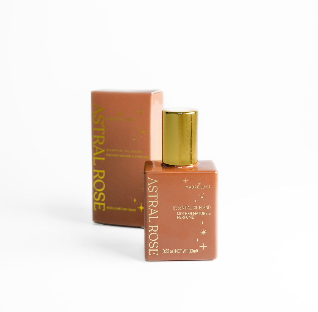 ASTRAL ROSE organic perfume roll on