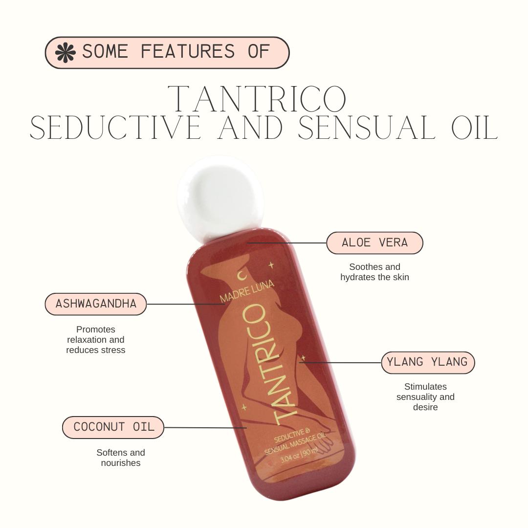 TANTRICO - Flirt and Seductive Massage Oil