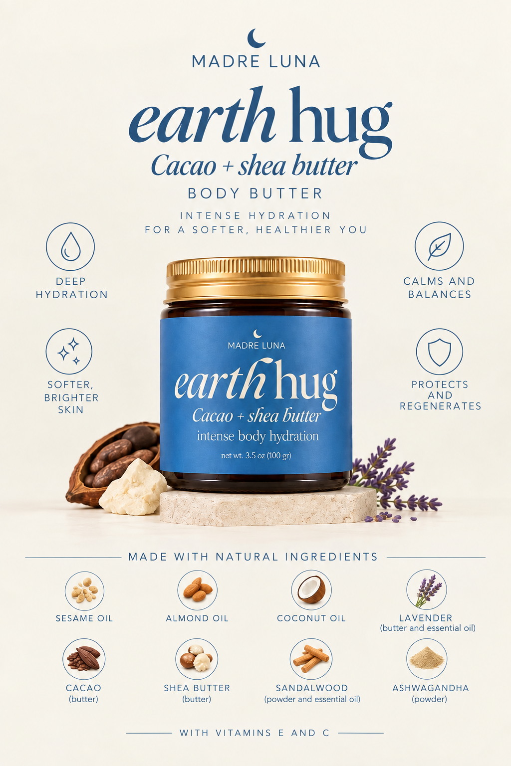 Earth Hug- Body Butter Intense Hydration