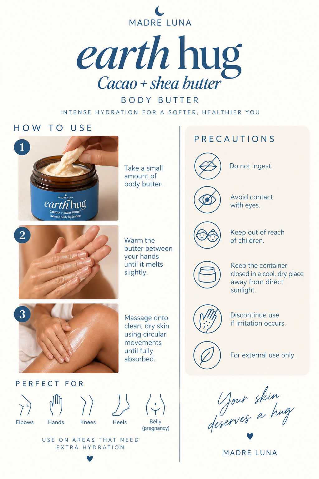 Earth Hug- Body Butter Intense Hydration