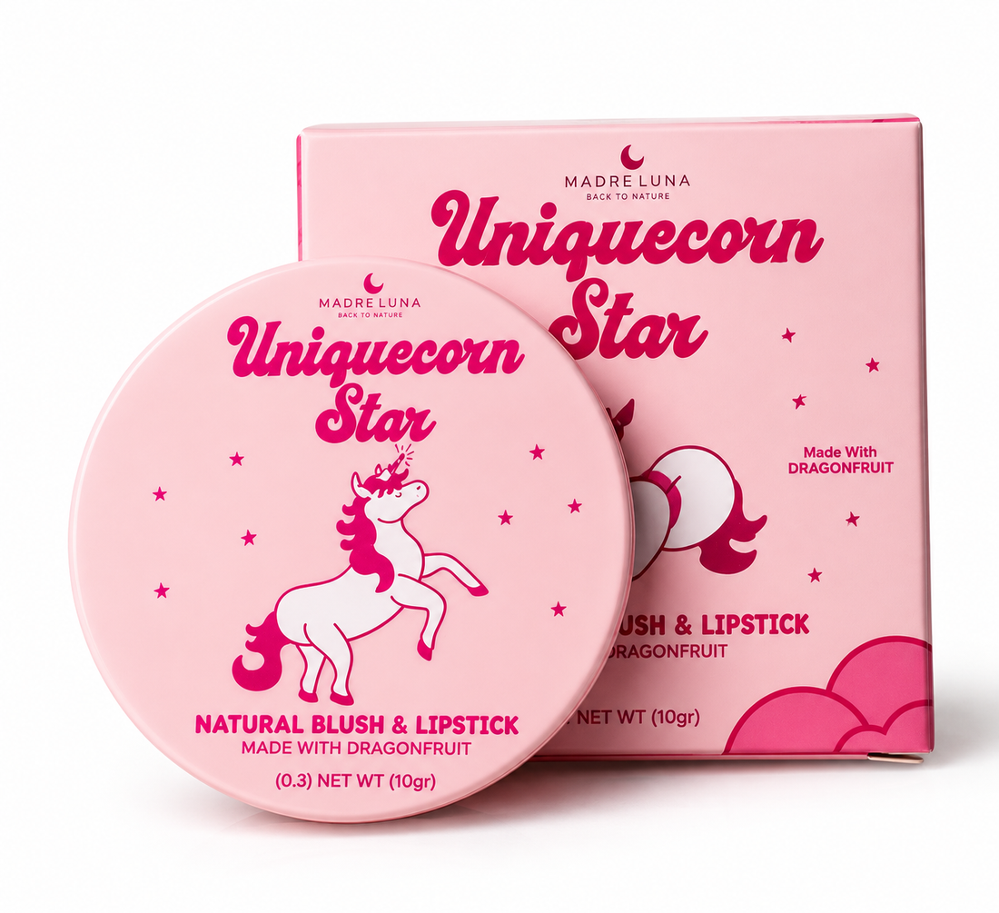 Lápiz labial Uniquecorn Star para niñas con pitahaya