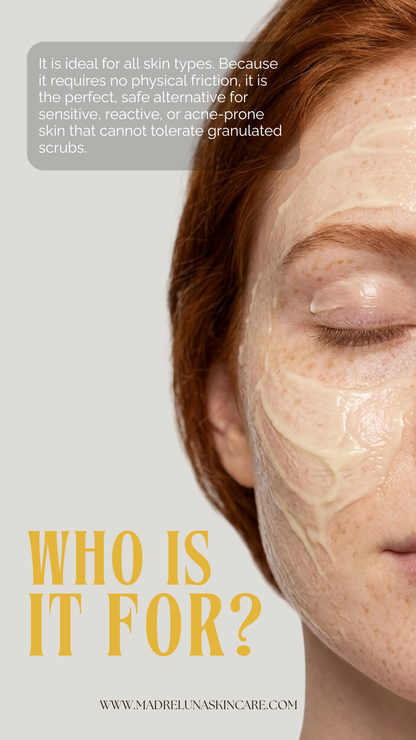 Juicy Skin Face Exfoliator with Papaya and Pineapple Enzymes
