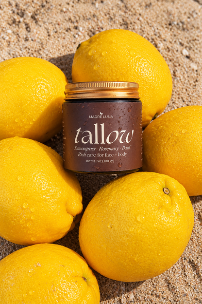 Tallow Balm with Lemongrass + Basil &amp; Rosemary