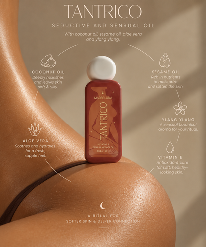 TANTRICO - Aceite de Masaje para Flirtear y Seducir