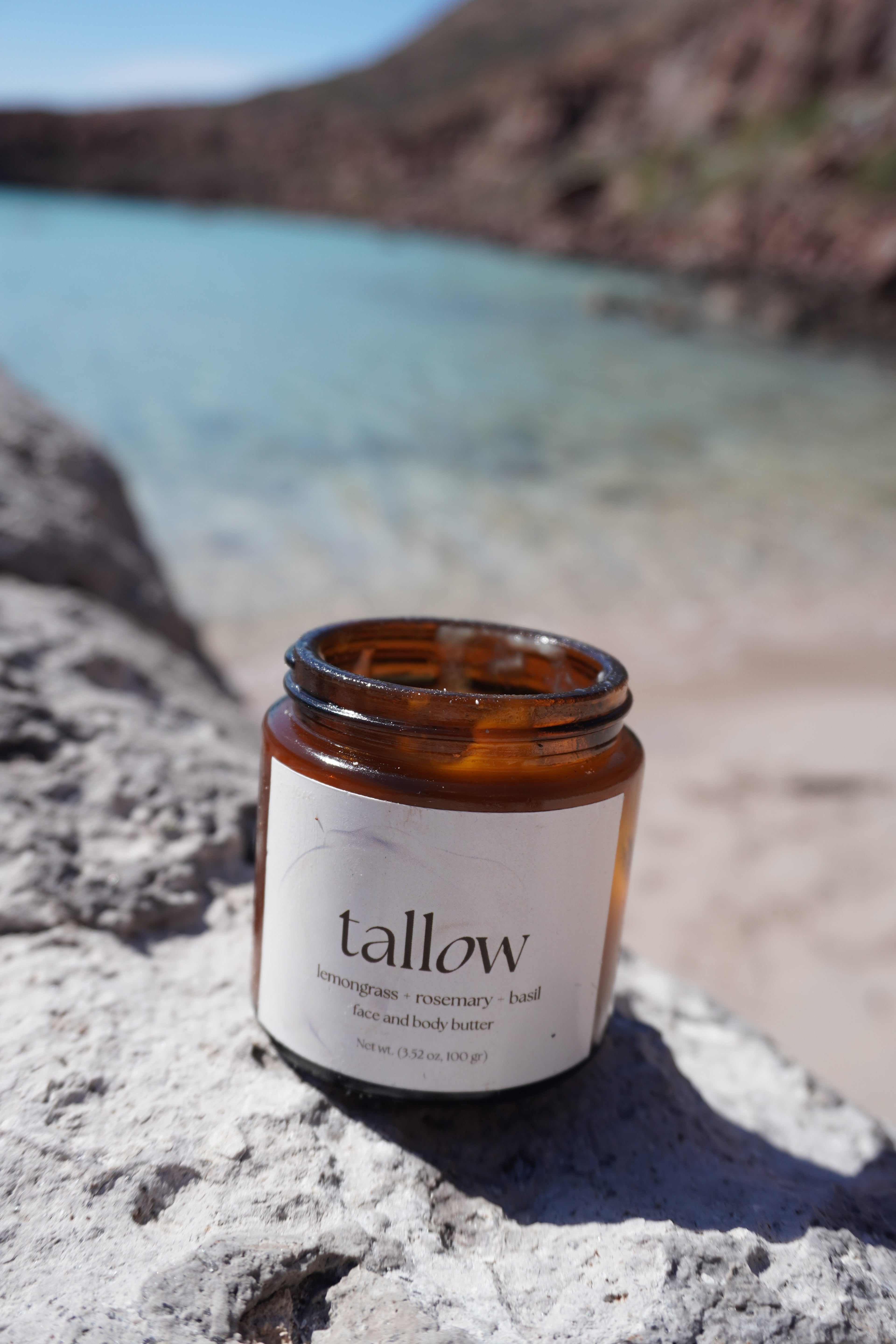 Tallow with Lemongrass + Basil