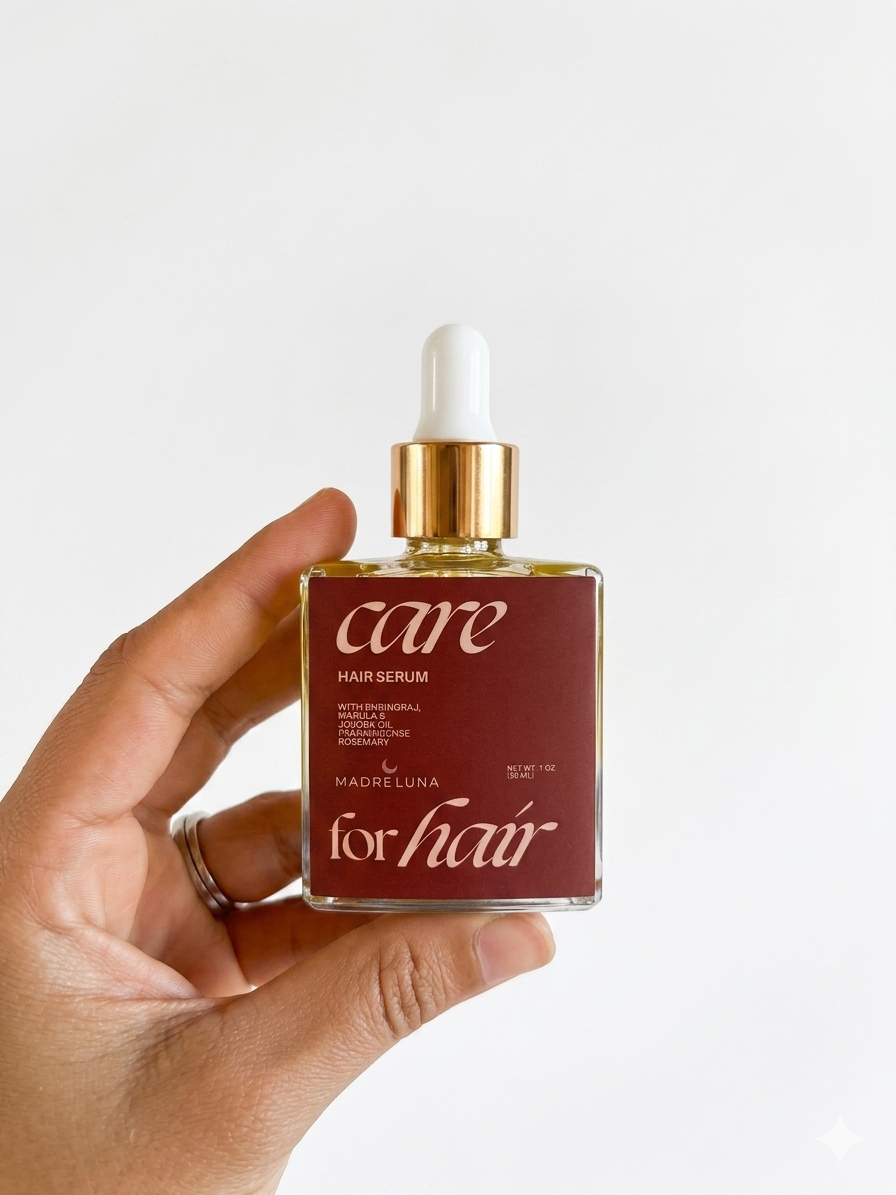 Care for Hair - Hair Serum with Marula &amp; Jojoba