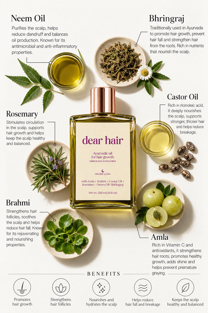 DEAR HAIR - Hair Growth Oil