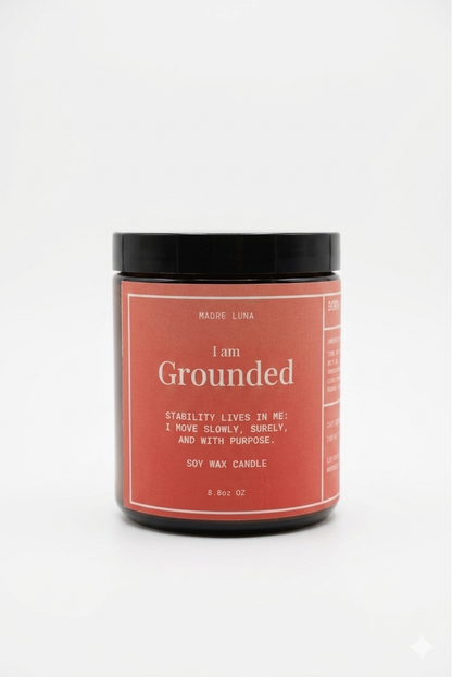I am Grounded- Soy Wax Candle