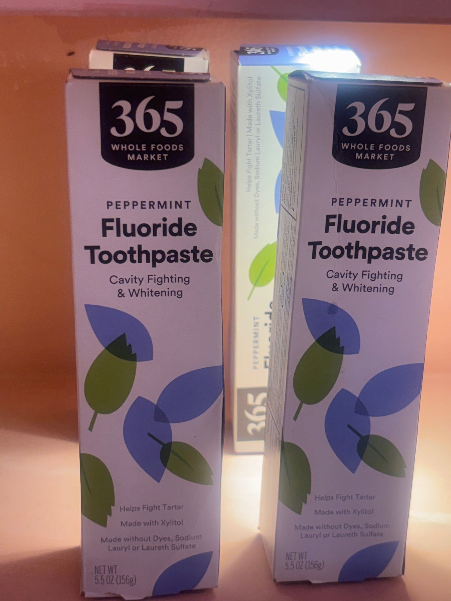 Flouride free toothpaste- 365