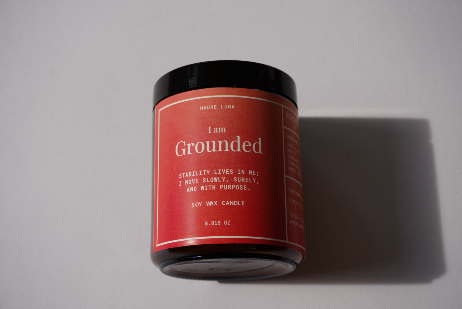 I am Grounded- Soy Wax Candle