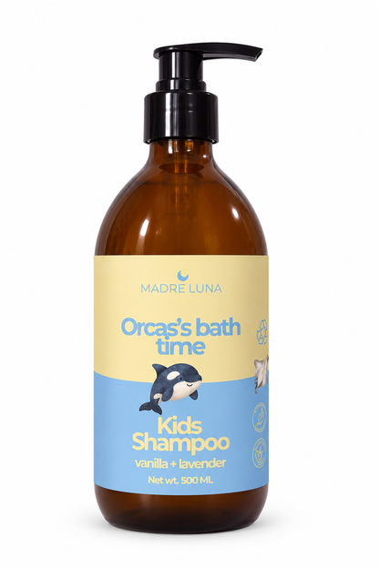 Orca’s Bath Time- Kids shampoo