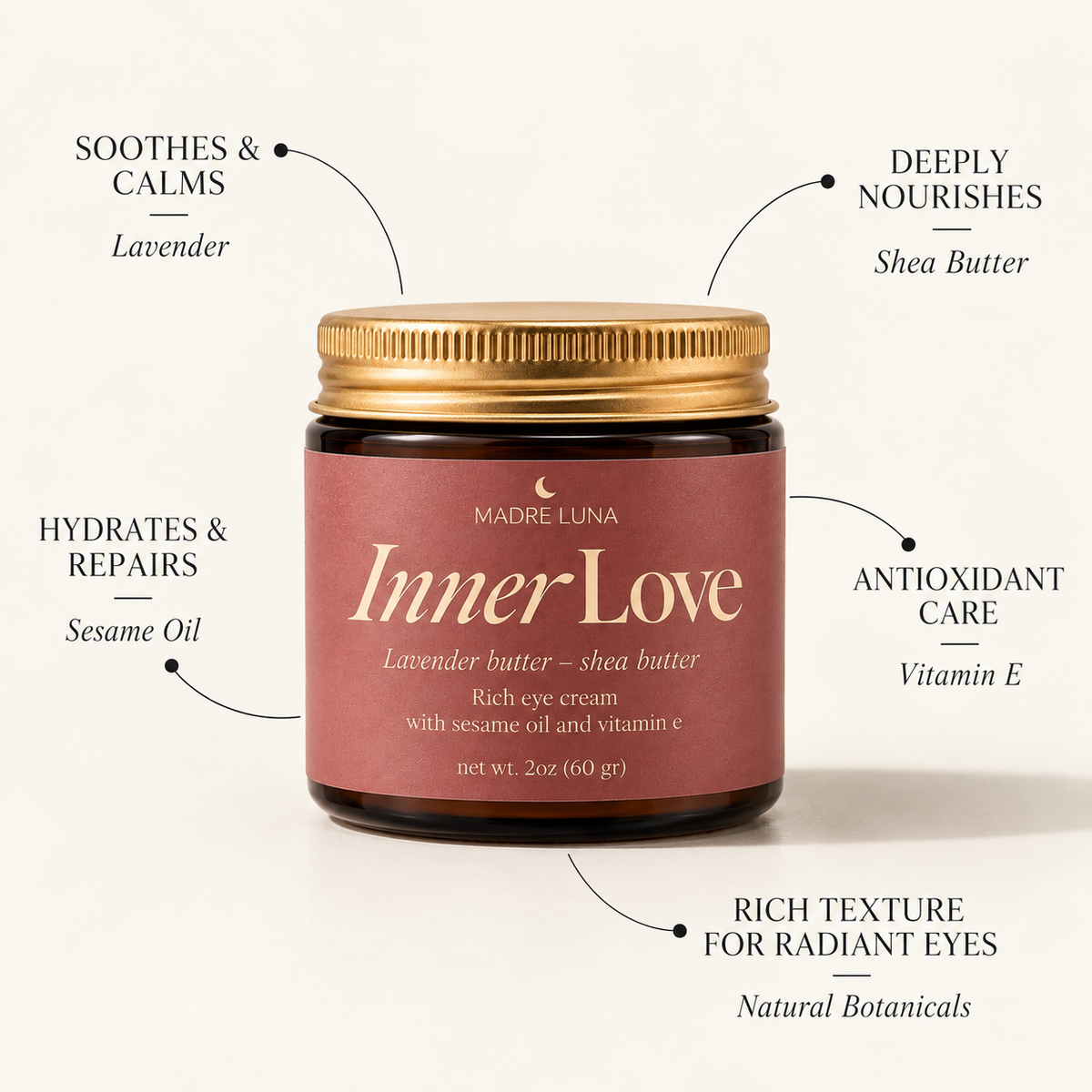 INNER LOVE- Crema para el contorno de ojos