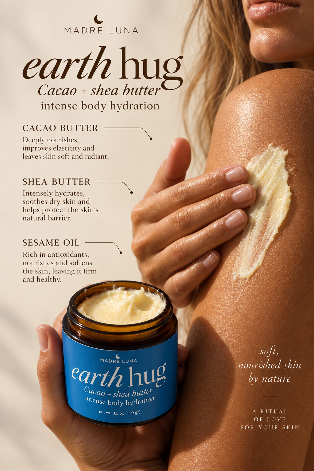 Earth Hug- Body Butter Intense Hydration