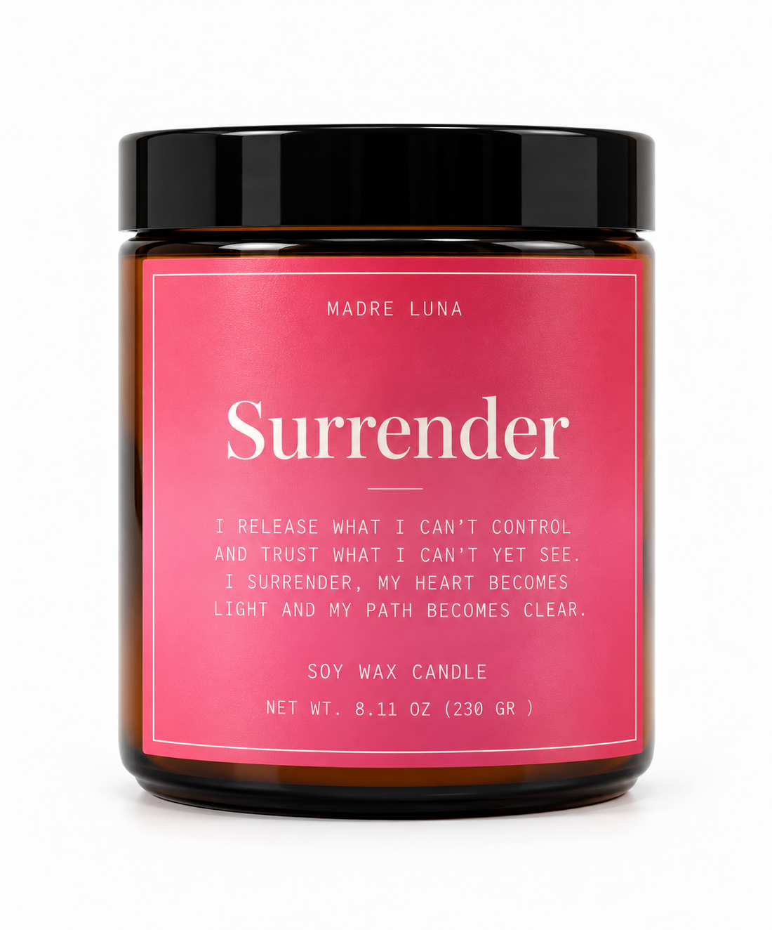 Surrender Soy Wax Candle