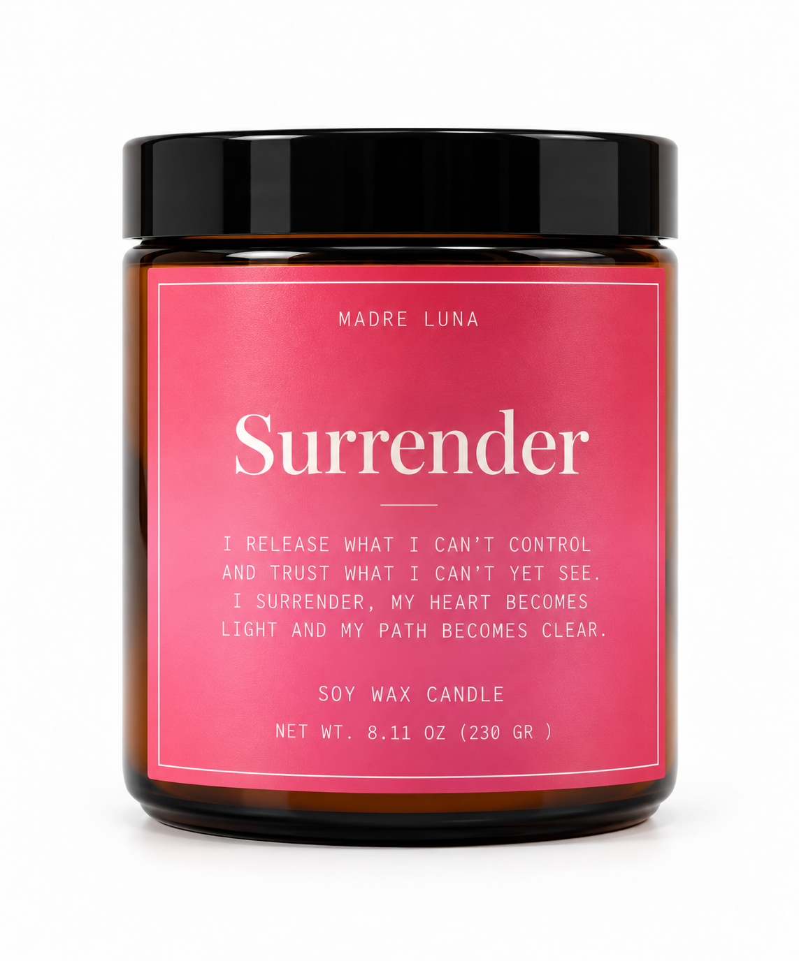 Surrender Soy Wax Candle