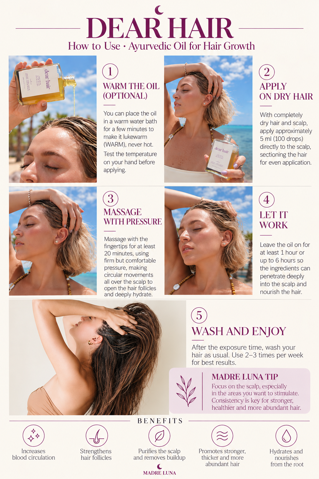 DEAR HAIR - Hair Growth Oil