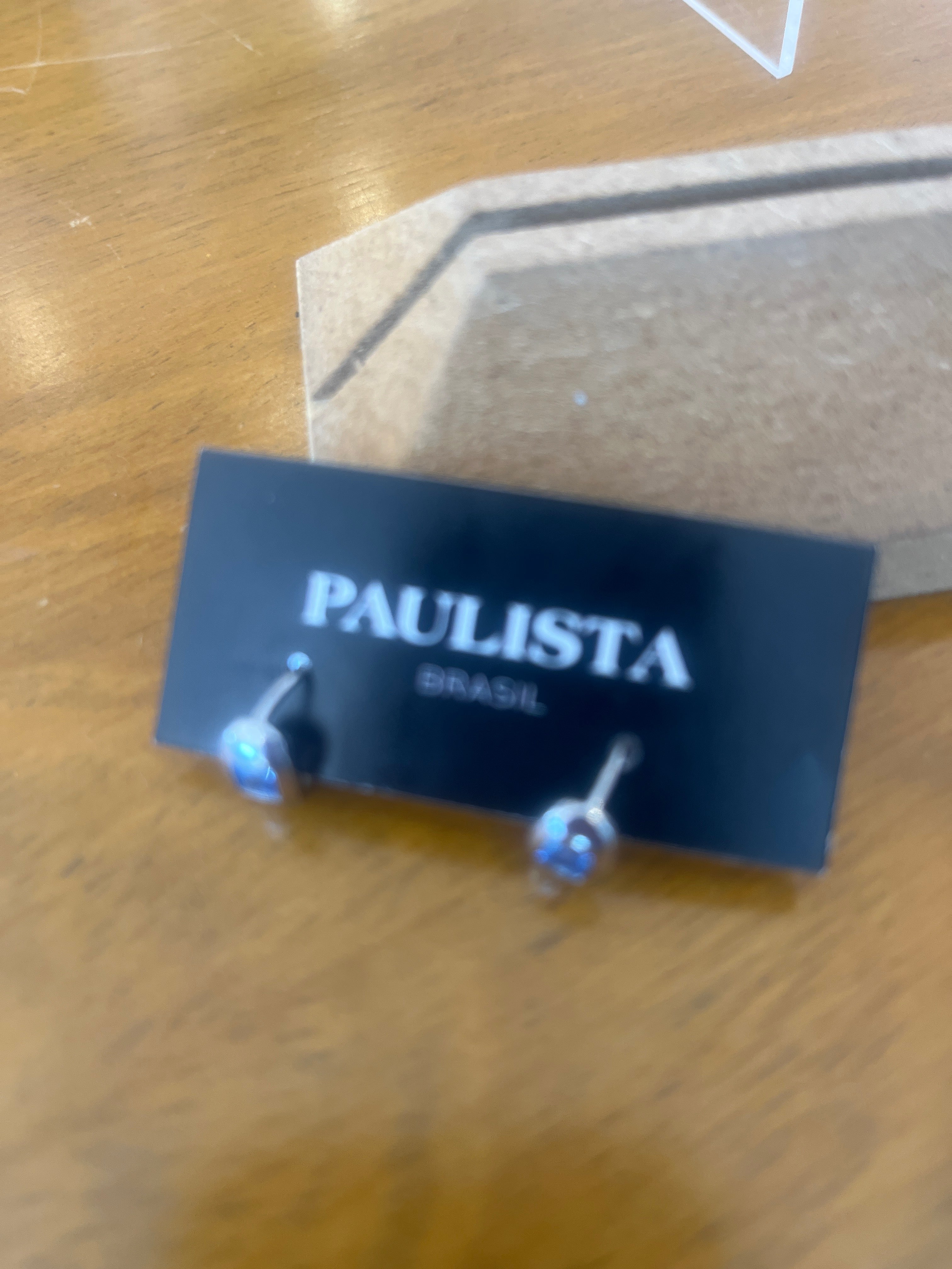 aretes azules paulista