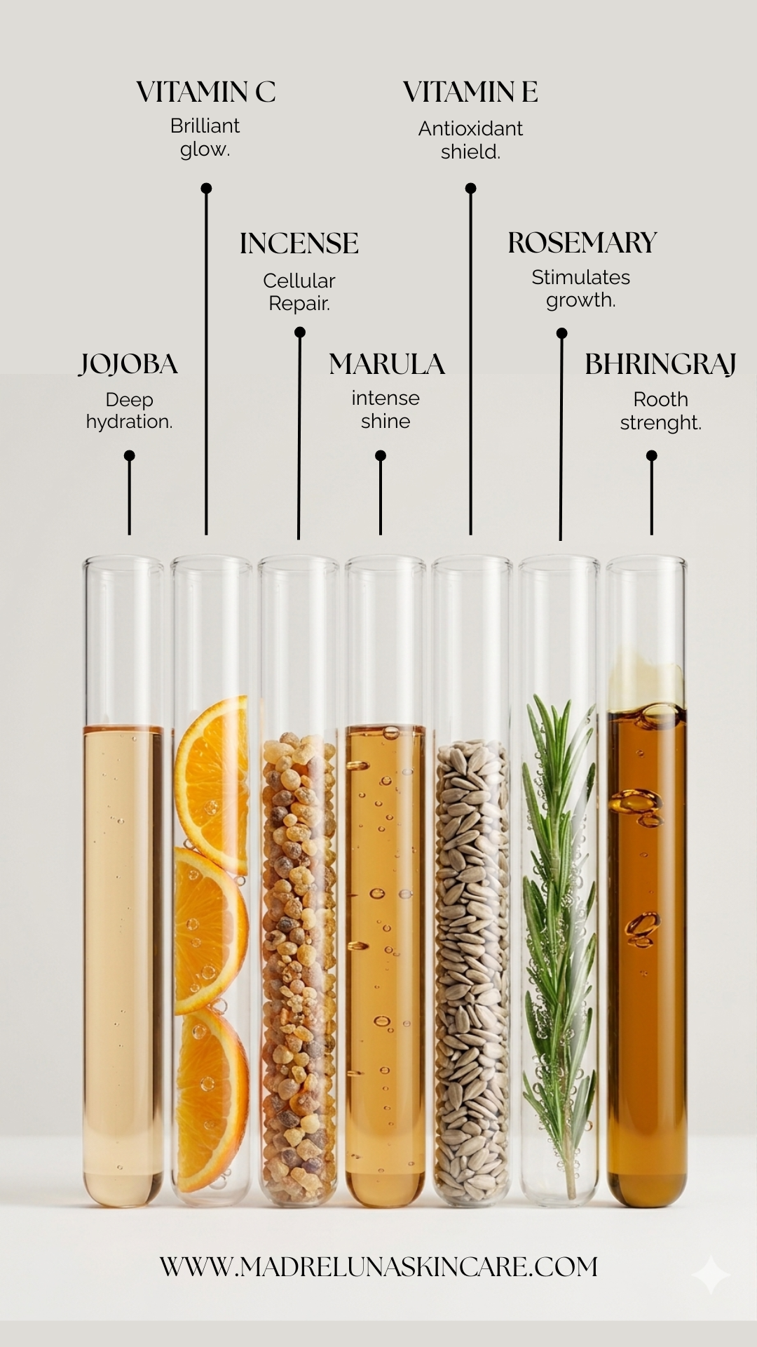Care for Hair - Hair Serum with Marula &amp; Jojoba
