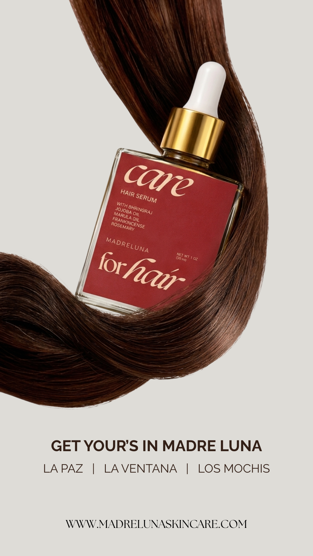 Care for Hair - Hair Serum with Marula &amp; Jojoba