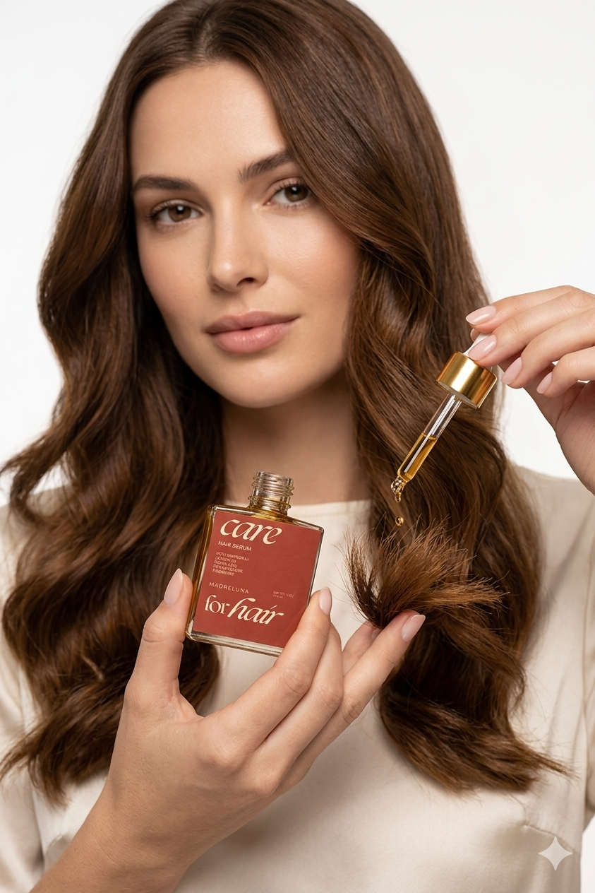 Care for Hair - Hair Serum with Marula &amp; Jojoba