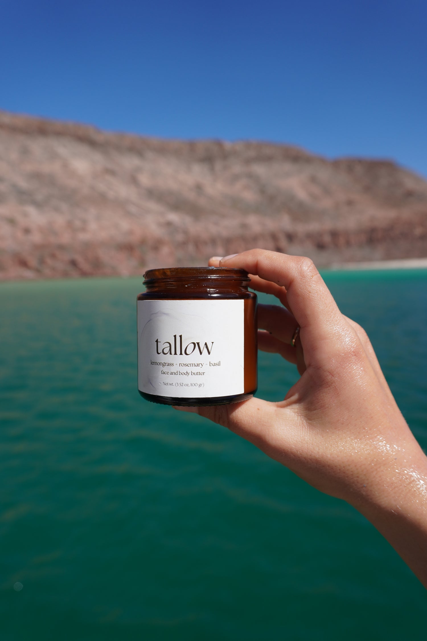 Tallow with Lemongrass + Basil