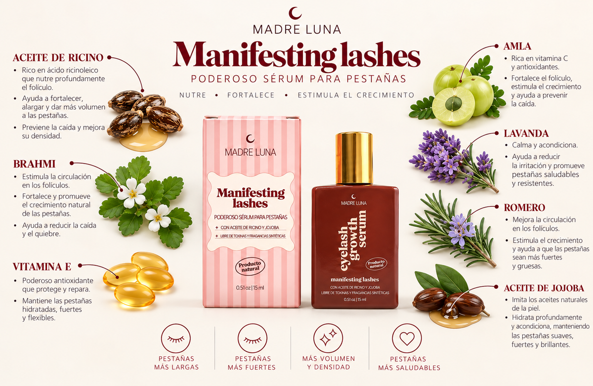 Manifestando Pestañas - Suero para Pestañas y Cejas