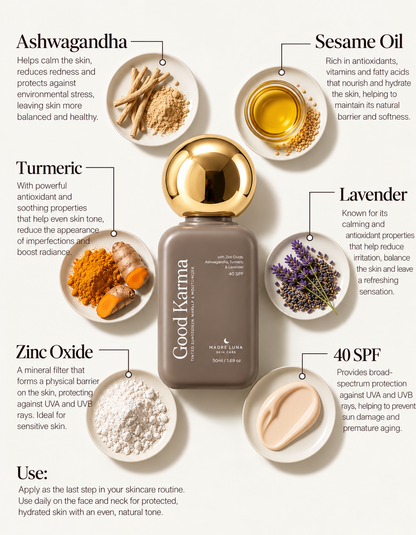 Good Karma- Tinted Sunscreen 40 SPF Foundation